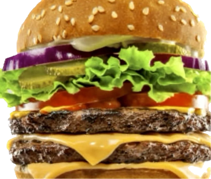 Double beef burger